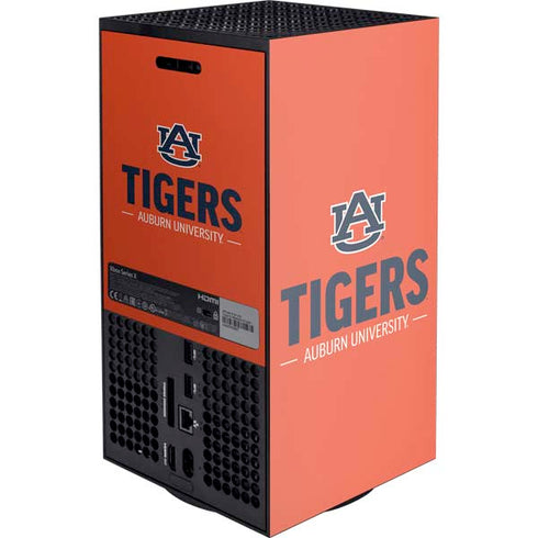 Auburn University Tigers Athletics XBox Series X Digital Edition Console Skin